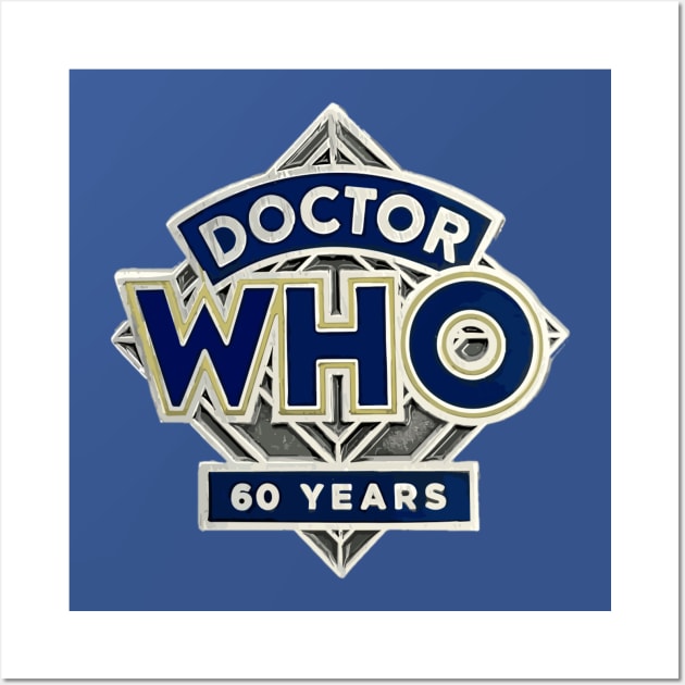 60 years of Doctor Who ✅ Wall Art by INLE Designs